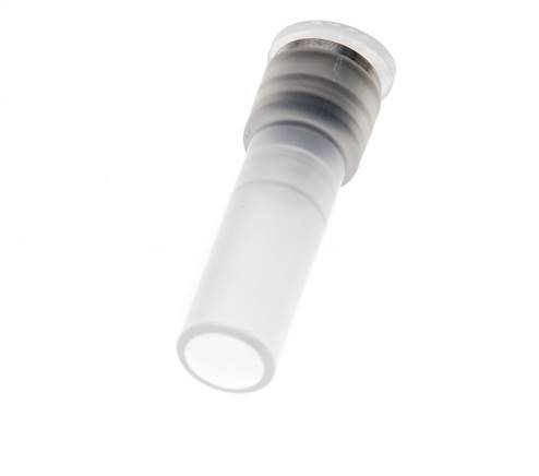 Racor rápido de 6 mm x 10 mm con enchufe PA 66 NBR