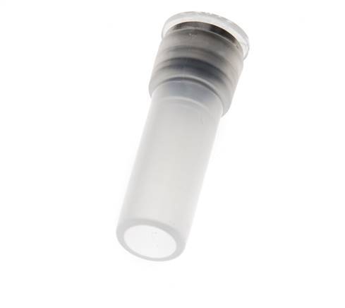Racor rápido de 8 mm x 12 mm con enchufe PA 66 NBR