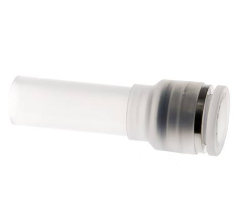 Racor rápido de 10 mm x 12 mm con enchufe PA 66 NBR