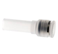 Racor rápido de 10 mm x 12 mm con enchufe PA 66 NBR