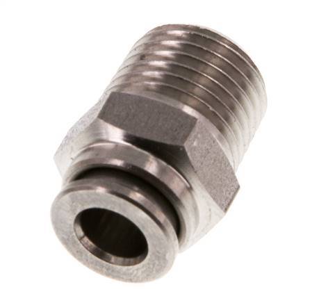 Racor de 6mm x R1/4'' con rosca macho Acero inoxidable FKM