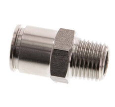Racor de 10mm x R1/4'' con rosca macho Latón FKM
