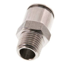 Racor de 10mm x R1/4'' con rosca macho Latón FKM