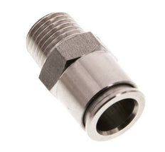 Racor de 10mm x R1/4'' con rosca macho Latón FKM
