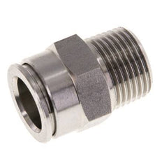 Racor de 12mm x R3/8'' con rosca macho de latón FKM