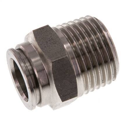 Racor de 12mm x R1/2'' con rosca macho Latón FKM