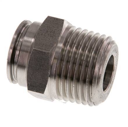 Racor de 12mm x R1/2'' con rosca macho Latón FKM