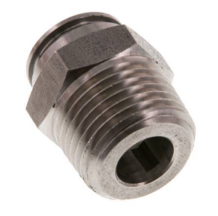Racor de 12mm x R1/2'' con rosca macho Latón FKM
