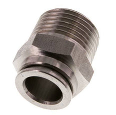 Racor de 12mm x R1/2'' con rosca macho Latón FKM