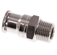 Racor de 16mm x R1/2'' con rosca macho Latón/PA 66 NBR
