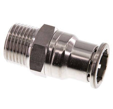 Racor de 16mm x R1/2'' con rosca macho Latón/PA 66 NBR
