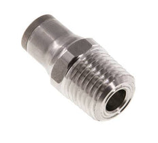 Racor de 6mm x 1/4'' NPT con rosca macho Acero inoxidable FKM