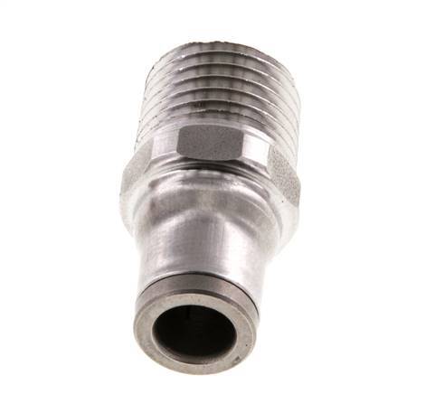 Racor de 6mm x 1/4'' NPT con rosca macho Acero inoxidable FKM