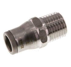 Racor de 8mm x 1/4'' NPT con rosca macho Acero inoxidable FKM