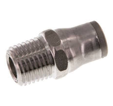 Racor de 8mm x 1/4'' NPT con rosca macho Acero inoxidable FKM