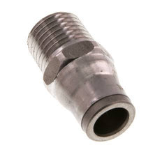 Racor de 8mm x 1/4'' NPT con rosca macho Acero inoxidable FKM