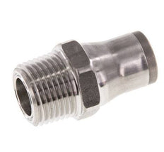Racor de 10mm x 3/8'' NPT con rosca macho Acero inoxidable FKM
