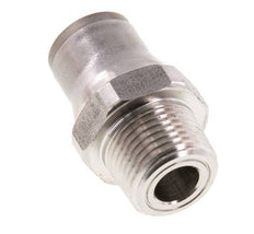 Racor de 12mm x 3/8'' NPT con rosca macho Acero inoxidable FKM