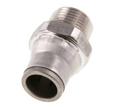 Racor de 12mm x 3/8'' NPT con rosca macho Acero inoxidable FKM