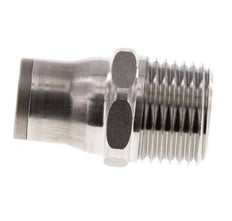 Racor de 12mm x 1/2'' NPT con rosca macho Acero inoxidable FKM