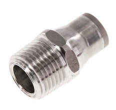 Racor de 12mm x 1/2'' NPT con rosca macho Acero inoxidable FKM
