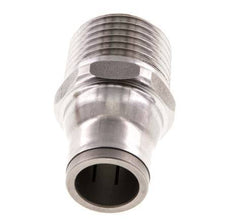 Racor de 12mm x 1/2'' NPT con rosca macho Acero inoxidable FKM