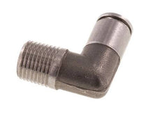 Racor de 4mm x R1/8'' 90deg con rosca macho Latón FKM Giratorio