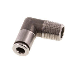 Racor de 4mm x R1/8'' 90deg con rosca macho Latón FKM Giratorio