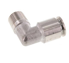 Racor de 6mm x R1/8'' 90deg con rosca macho Latón FKM Giratorio