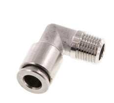 Racor de 6mm x R1/8'' 90deg con rosca macho Latón FKM Giratorio