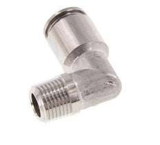 Racor de 6mm x R1/8'' 90deg con rosca macho Latón FKM Giratorio