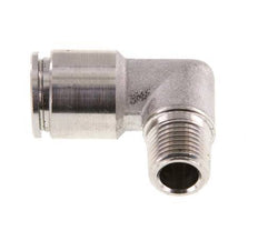 Codo de 90 grados 8mm x R1/8'' con rosca macho Latón FKM Giratorio