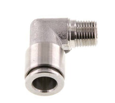 Codo de 90 grados 8mm x R1/8'' con rosca macho Latón FKM Giratorio