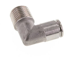 Racor de 6mm x R1/4'' 90deg con rosca macho Latón FKM Giratorio