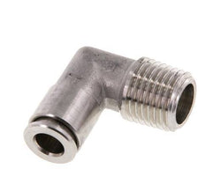 Racor de 6mm x R1/4'' 90deg con rosca macho Latón FKM Giratorio