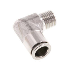 Codo de 90 grados 10mm x R1/4'' con rosca macho Latón FKM Giratorio