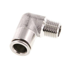 Codo de 90 grados 10mm x R1/4'' con rosca macho Latón FKM Giratorio