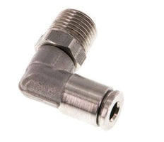 Racor de 4mm x R1/8'' 90deg con rosca macho Latón FKM Giratorio