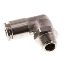 Racor de 6mm x R1/8'' 90deg con rosca macho Latón FKM Giratorio