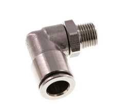 Codo de 90 grados 8mm x R1/8'' con rosca macho Latón FKM Giratorio