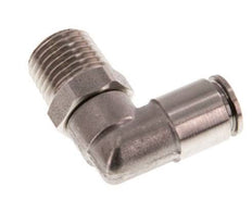 Racor de 6mm x R1/4'' 90deg con rosca macho Latón FKM Giratorio