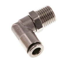 Racor de 6mm x R1/4'' 90deg con rosca macho Latón FKM Giratorio
