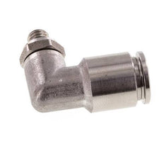 Racor de 6mm x M 5 90deg con rosca macho Latón FKM Giratorio
