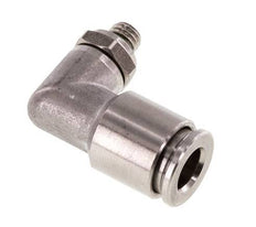 Racor de 6mm x M 5 90deg con rosca macho Latón FKM Giratorio