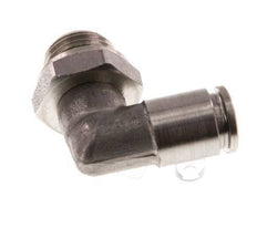 Racor de 4mm x G1/8'' 90deg con rosca macho Latón FKM Giratorio