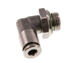 Racor de 4mm x G1/8'' 90deg con rosca macho Latón FKM Giratorio