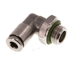 Racor de 4mm x G1/8'' 90deg con rosca macho Latón FKM Giratorio