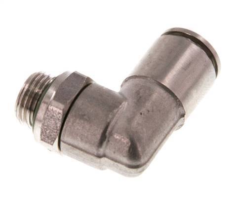 Racor de 6mm x G1/8'' 90deg con rosca macho Latón FKM Giratorio