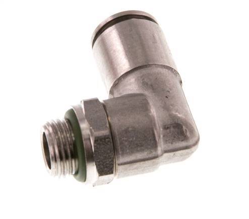 Racor de 6mm x G1/8'' 90deg con rosca macho Latón FKM Giratorio