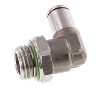 Racor de 4mm x G1/4'' 90deg con rosca macho Latón FKM Giratorio